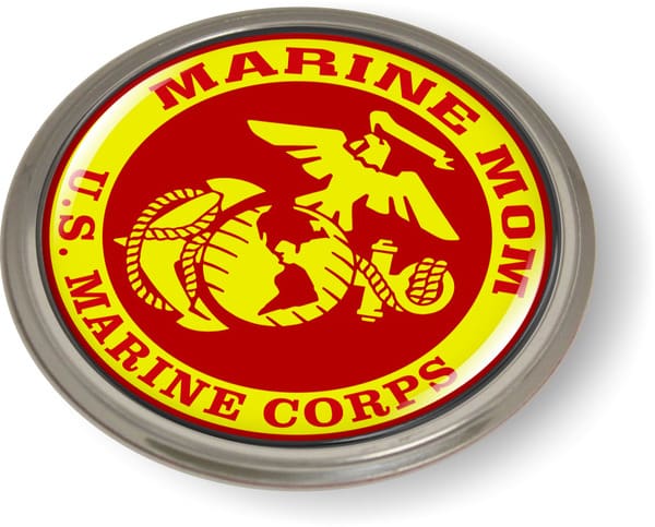 USMC Proud Mom EGA Emblem
